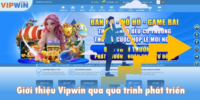 Giới thiệu Vipwin qua quá trình phát triển