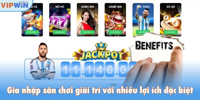 Đăng ký Vipwin và gia nhập sân chơi giải trí với nhiều lợi ích đặc biệt